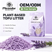 Litière pour chat Micoodor Premium 20 kg, bentonite agglomérante, faible poussière, contrôle des odeurs, vente en gros