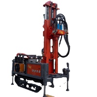 Nouvelle machine de forage sur chenilles, foreuse rotative, foreuse hydraulique, mini-foreuse à eau