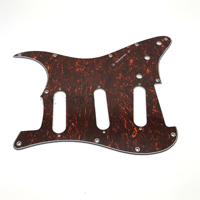 ST three – pickguard de guitare en coquille de tortue rouge, à la mode, vente en gros, Offre Spéciale