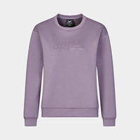 Nouvel Arrivage Sweat-shirt Unisexe à Col Rond Gaufré en Polaire Douce à Manches Longues, Pull Décontracté pour Randonnée en Plein Air, Haut pour Couple