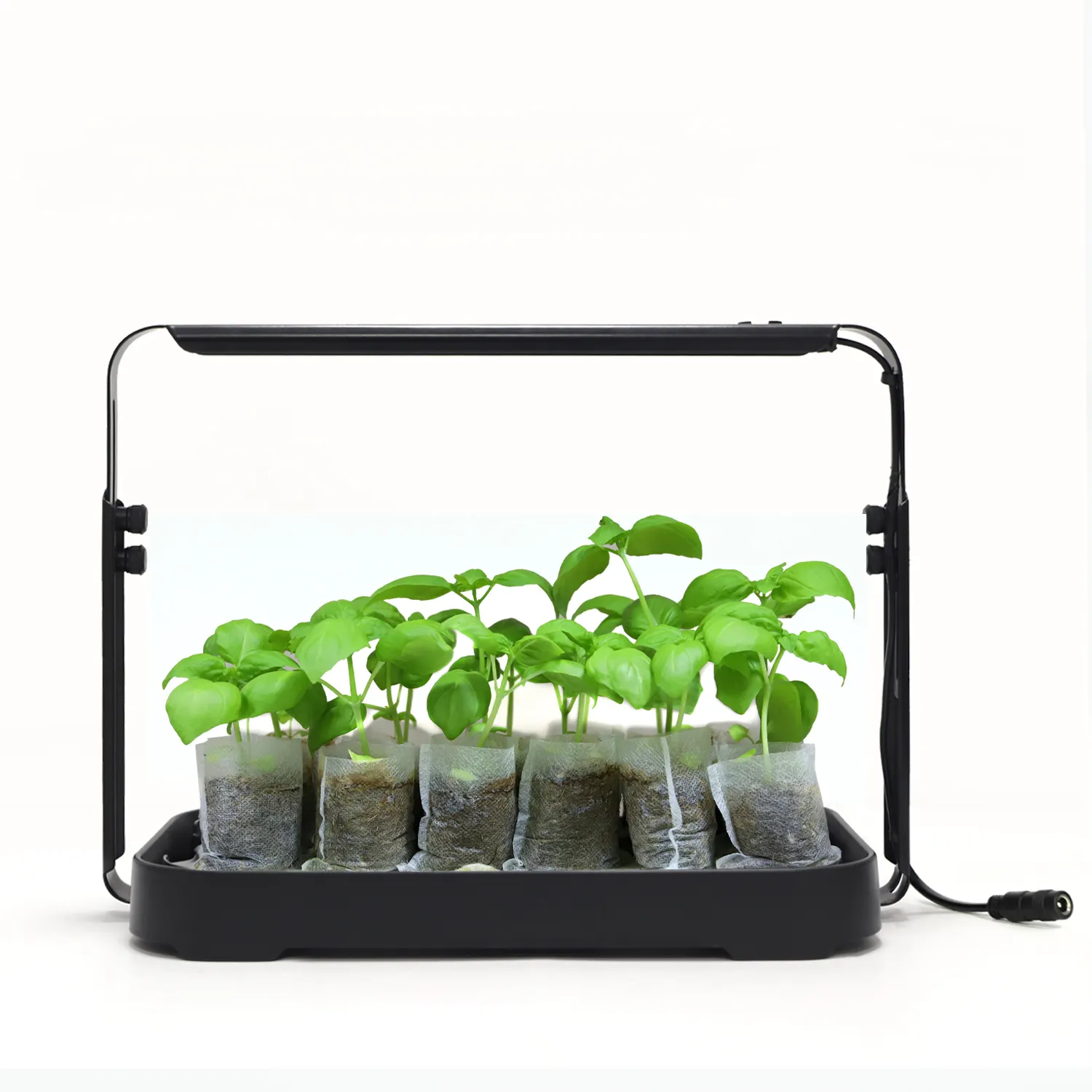 Micro Green Vegetable Seeding Planting Tray Propagation Kit Hydroponic Kitchen Counter Herb Planter with Light for Children