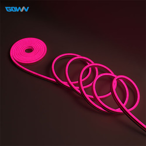 Dc12v DC24V không thấm nước PVC Led Neon Strips ánh sáng điều khiển bằng giọng nói 12 mét PCB chịu nhiệt độ cao cho công viên khách sạn trang trí - Product Image 5