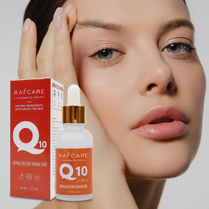 Suero facial para el cuidado de la piel, eliminación de manchas oscuras, reparación y blanqueamiento sin sulfato y vitamina C y coenzima Q10, suero facial de etiqueta privada - Product Image 6