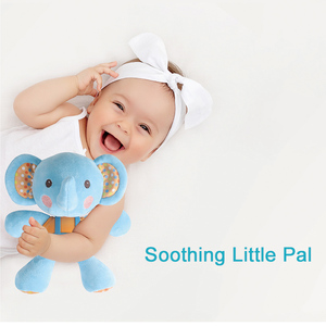 Juguete relajante de peluche para bebé, muñeco de animales bonitos con luz musical, juguete de peluche para <span class=keywords><strong>dormir</strong></span> cómodo para bebé para niño pequeño - Product Image 3
