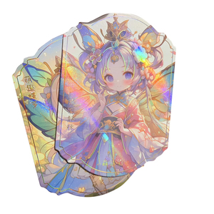 Tarjeta Fotográfica Acrílica OEM de Alta Calidad, Personalizada con Holograma de Anime, <span class=keywords><strong>Detalles</strong></span> en Lámina Fría, Estampado de Dibujos Animados, Etiqueta Personalizada - Product Image 1