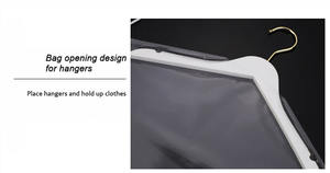 الأعلى مبيعاً أكياس بولي بروبلين لحماية الملابس والغسيل والتنظيف الجاف والمقاوم للأتربة من البلاستيك الشفاف - Product Image 6