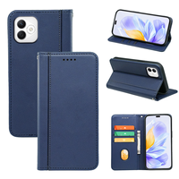 Étui de téléphone magnétique avec porte-cartes pour Honor X50 X50i X7B 90 400 Smart X60i X5B Plus Magic 7 Pro avec support rabattable