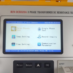 Führen Sie Test Günstiger Preis Einphasiger dreiphasiger 20A Transformator Wicklung widerstands tester mit gutem Kundendienst - Product Image 5