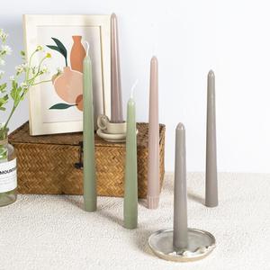 M31512 Pole Candle <strong>Tapered</strong> Pole Candle One Die Multi Purpose Bottom Rack <strong>Socket</strong> Glossy <strong>Socket</strong> Optional Silicone Mold - Product Image 1