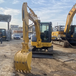 Excavadora Komatsu PC55MR usada, excavadora de orugas hidráulica de pequeña escala de 5,5 toneladas con componentes de motor japoneses originales - Product Image 5
