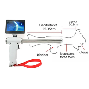 Koe Visuele Endoscoop Sperma AI Gun Kunstmatige Inseminatie Varken Schaap Apparaat Veterinaire Fokset Koeienboerderij Vee Gereedschap - Product Image 4