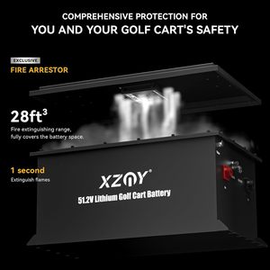Batterie au lithium 48V 105Ah pour voiturettes de golf, véhicules utilitaires, plateformes élévatrices et équipements industriels avec BMS - Product Image 5