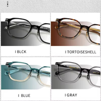 Montures de lunettes de myopie en acétate de qualité supérieure, fournies par l'usine Saint Van Gogh, pour une décoration élégante