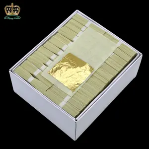 High Quality 24k Edible Gold Foil For Baking Decorative Real Gold Leaf Luxury Furniture