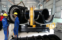 Soudeuse multi-angles HDPE de qualité industrielle haute précision, performance stable pour l'installation de canalisations en plastique