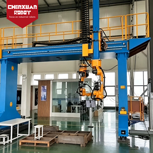 Robot de soudage à portique inversé robuste, système de portique à 3 axes de haute précision pour la soudure automatique de grandes pièces - Product Image 6
