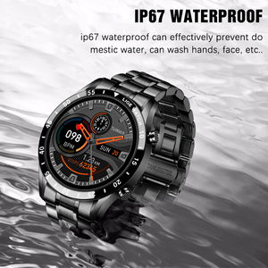 Reloj Inteligente LIGE BW0189 Resistente de Acero para Hombre, con Función de Contestar Llamadas, Monitor de Actividad Física, Dispositivos Portátiles, Pulsera Inteligente a Prueba de Agua para Deportes - Product Image 3