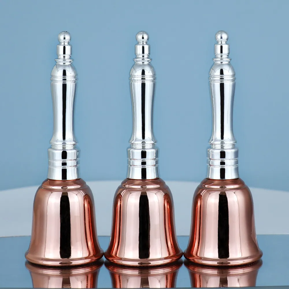 Personnalisé luxe 12ml plaqué or rose vide vernis à ongles gel bouteille verre nouveau moule fantaisie vernis à ongles conteneur d'emballage