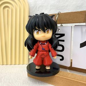 Figurines d'action <span class=keywords><strong>Inuyasha</strong></span> Higurashi Kagome Sesshoumaru <span class=keywords><strong>Kikyo</strong></span>, 6 pièces/ensemble, jouets de collection, modèle poupée en vinyle cadeau - Product Image 4