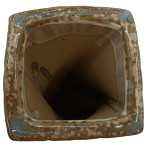Vaso in ceramica intrecciata, vaso in gres per decorazioni per la casa, centrotavola, camera da letto, ufficio, decorazioni da tavolo - Product Image 4