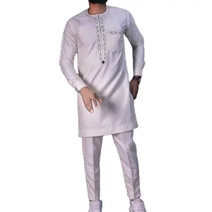 Hombres africanos M - 4 XL traje de ocio novio y padrino vestido de banquete de boda traje para diseño de ropa de hombres africanos