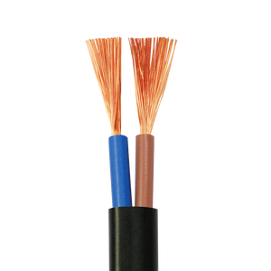 RVVB câble <span class=keywords><strong>électrique</strong></span> conducteur toronné en cuivre PVC double isolation gainée Multic Core fils <span class=keywords><strong>électrique</strong></span>s plats - Product Image 1