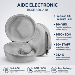Étui rigide pour casque EVA pour <span class=keywords><strong>Bose</strong></span> A10 A20, sac de rangement portable antichoc et protecteur - Product Image 1