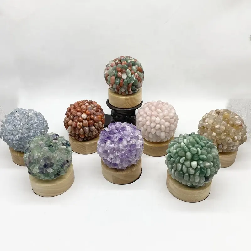 Newly designed modern gravel lamp Crystal LED lamp night light for home decoration