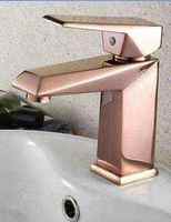 Nouveau robinet mitigeur de lavabo chromé brossé en laiton pour lavabo intérieur moderne