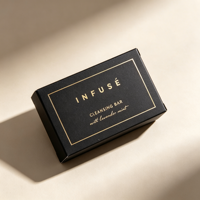 Mini kit de savon solide OEM écologique réutilisable avec couleur personnalisée 35g, poignée en matériaux recyclés pour les commodités hôtelières et les voyages