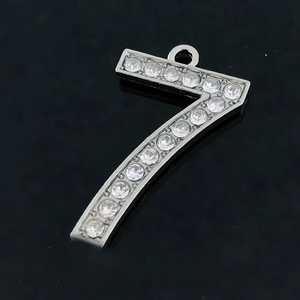 0 untuk <span class=keywords><strong>10</strong></span> nomor jimat liontin untuk wanita hadiah DIY perhiasan Sorority gelang kalung - Product Image 6