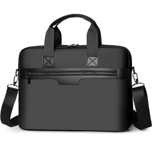 Maletín de Cuero Suave de Gran Capacidad, Impermeable, para Portátil de 14 Pulgadas, para Hombre, para Viajes de Negocios, con Múltiples Compartimentos - Product Image 3