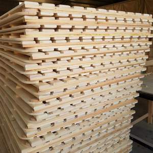 Fabricant de <span class=keywords><strong>lattes</strong></span> de cadre de lit double en bois, planches de Bunkie, cadre de lit <span class=keywords><strong>à</strong></span> lamelles avec face de Film pour soutenir le matelas <span class=keywords><strong>à</strong></span> ressort - Product Image 6