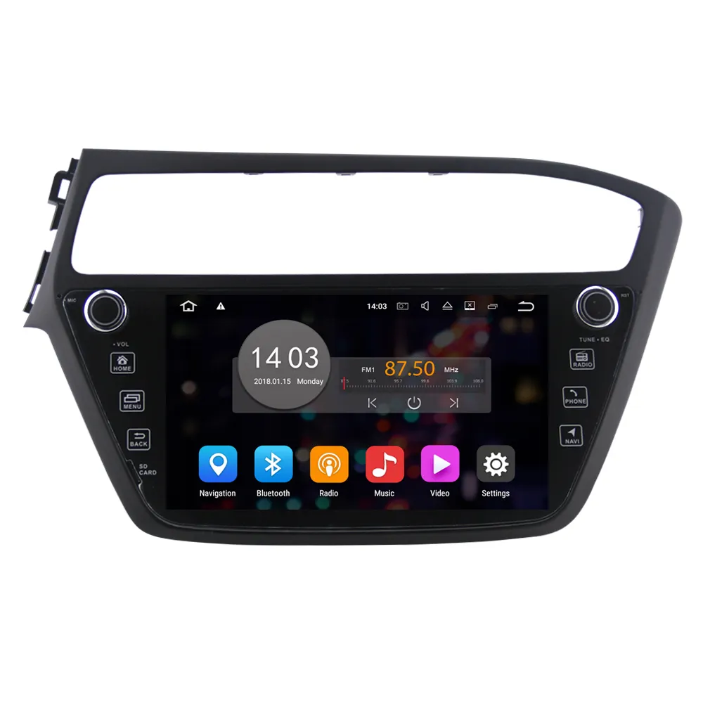 ZESTECH 9 "MTK8227 Android 10ระบบนำทางรถยนต์ดีวีดี Gps สำหรับ Hyundai I20 2018วิทยุมัลติมีเดียหน้าจอสัมผัสสเตอริโอรถยนต์ซีดี