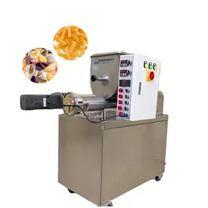 most popular small pasta tortiglione macaroni production line extruder making machine for small business