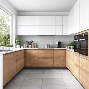 Home Smart Luxury <b>Furniture</b> Modern Island Sink <b>Kitchen</b> Cabinets - Product Image 4