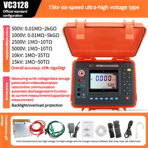 Megóhmetro Digital de Ultra Alto Voltaje <span class=keywords><strong>VICTOR</strong></span> VC60H - 15KV - Product Image 5