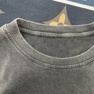 하이 퀄리티 통기성 드롭 숄더 스트리트웨어 체육관 스포츠 대형 면 남성 티셔츠 - Product Image 5