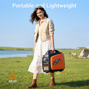 Super Silent <b>Generator</b> 2000W 2.5kVA 2800W Portable Inverter Gasoline <b>Generator</b> 230v 50hz Recoil Start for Home Backup <b>Camping</b> - Product Image 6