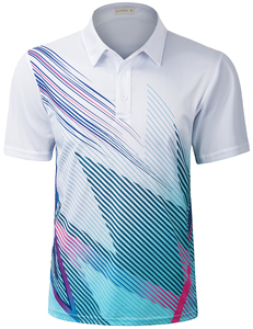 <span class=keywords><strong>Polo</strong></span> da uomo alla moda <span class=keywords><strong>rosa</strong></span> con motivo a manica corta veloce maglietta <span class=keywords><strong>Polo</strong></span> da Golf ad asciugatura rapida e traspirante abbigliamento antirughe personalizzato - Product Image 4