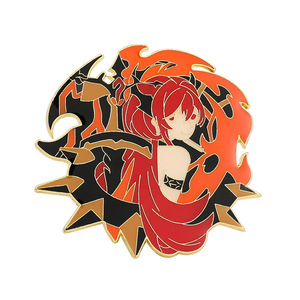 5 modèles d'épingles en émail <span class=keywords><strong>Arknights</strong></span>, épingles de revers d'anime japonais, épingles personnalisées de personnage Lapland, broches de cosplay, accessoires de bijoux - Product Image 3