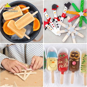 6 Zoll Einweg-Holzstäbchen - Umweltfreundlich Biologisch Abbaubar Lebensmittelecht Anpassbar für Vielseitige Handwerks- und Zungenspatel-Anwendungen - Product Image 4