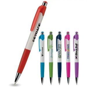 Custom Tip-Top Click Ballpoint Pens, Black Ink 1.0mm Medium Point, No Smudge Smooth Writing for Office & <b>Journals</b> - Product Image 3