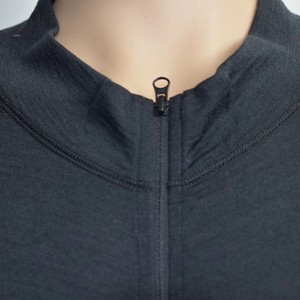 2026 primavera-verano 100% lana <span class=keywords><strong>merino</strong></span> hombres adultos doble extremo cremallera mono cómodo suave capa base manga larga antideslizante GECKO MASTER - Product Image 6