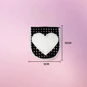 Broderie de dessin animé en filet ajouré, motif floral tissé en forme de fleurs, pour accessoires et garnitures de vêtements en toile à petites poches - Product Image 3