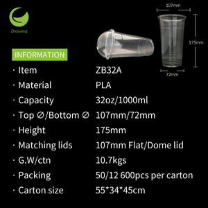Contenitori in <span class=keywords><strong>Plastica</strong></span> Personalizzati ZF CUP con Logo del Brand <span class=keywords><strong>per</strong></span> Bevande, Contenitori <span class=keywords><strong>per</strong></span> Alimenti da Asporto, Bicchieri <span class=keywords><strong>per</strong></span> Succhi, Birra, <span class=keywords><strong>Vino</strong></span>, Bubble Tea - Product Image 6