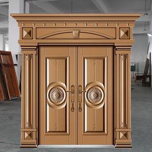 टेक-टॉप डबल ओपनिंग स्टील ग्रैंड प्रवेश-पेटेंट फोर्जिंग तकनीक और कस्टम रंग - Product Image 6