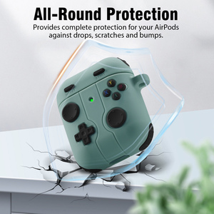 Housse de protection pour console de jeu 3D rétro en silicone pour écouteurs <span class=keywords><strong>Airpods</strong></span> Pro Boîte de charge de protection pour <span class=keywords><strong>Airpods</strong></span> 1 2 - Product Image 3