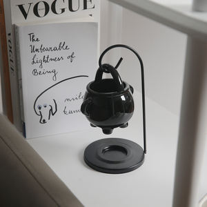 Décoration Sorcières Sorcellerie Halloween Brûleur à Huile Suspendu Bougies Chauffe-Cire Diffuseur d'Huile Essentielle Pour Festival - Product Image 3