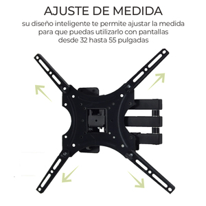 <b>Monitor</b> <b>Wall</b> Mount 32-55 Inch Vesa Compatible Full Motion Articulating <b>Bracket</b> - Product Image 3